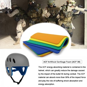 مواد الحماية من الخوذات العسكرية التكتيكية المضادة للرصاص （ACF）